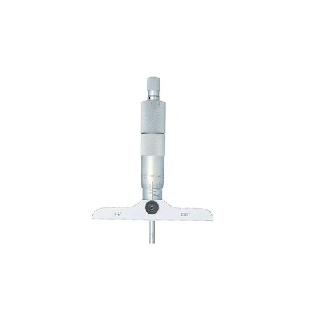 Asimeto 0-4 Flat End - 2-1/2 Base Asimeto Depth Micrometer 7201041